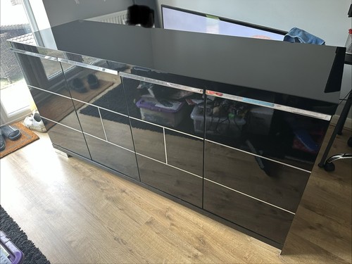 Gloss black and chrome - gloss,