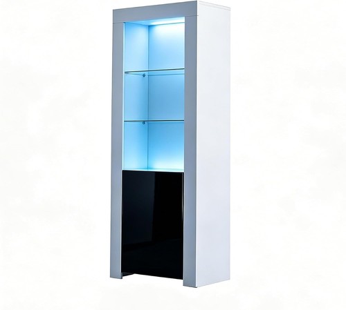 High gloss tall display - high,