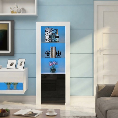 Spacious high gloss storage - high,