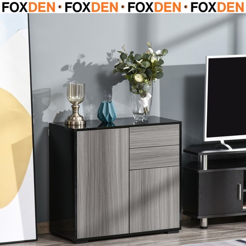 Sideboard high gloss - sideboard, light