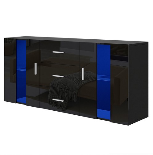 Sideboard led light display - sideboard,