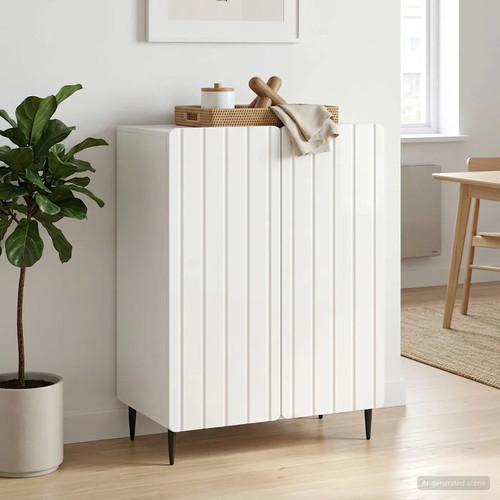 Sideboard high gloss white - high,
