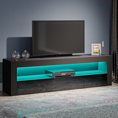 Black unit stand - unit, cabinet