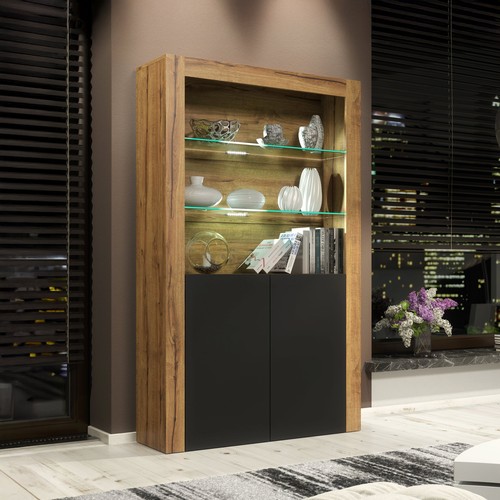 Display cabinet 170cm high - cabinet,