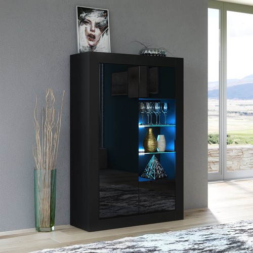 Display cabinet 140cm high - cabinet,